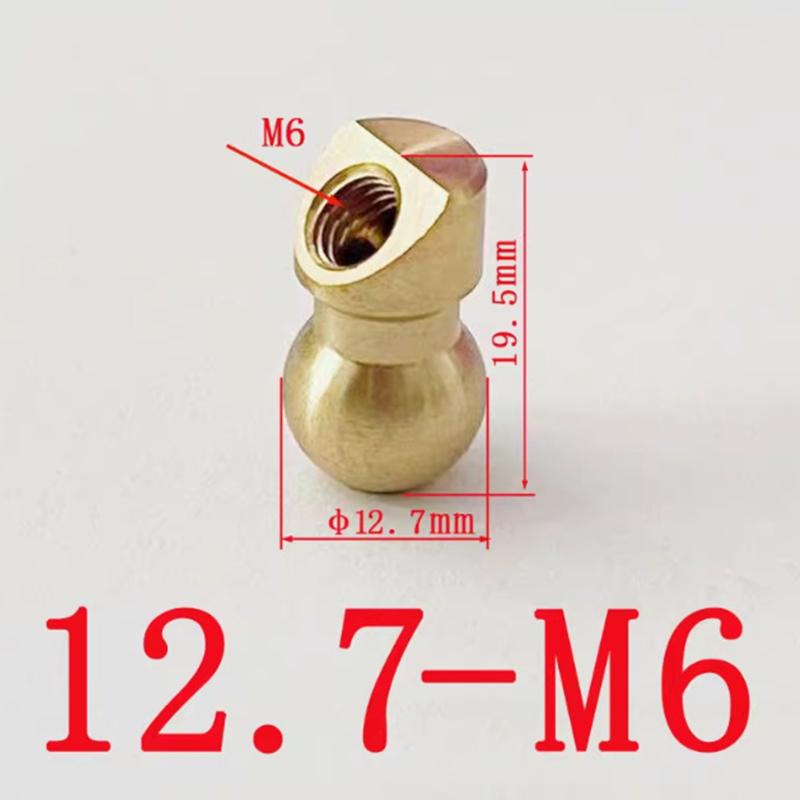 CNC Machine Tool Oblique Spray Brass Ball Coolant Nozzle Ball Joint Accessories