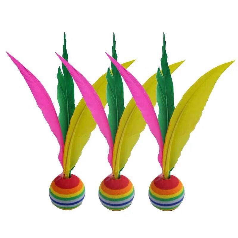 Bai Zi En Multi-Color High Elastic Shuttlecocks (5-Pack) 5-Pack