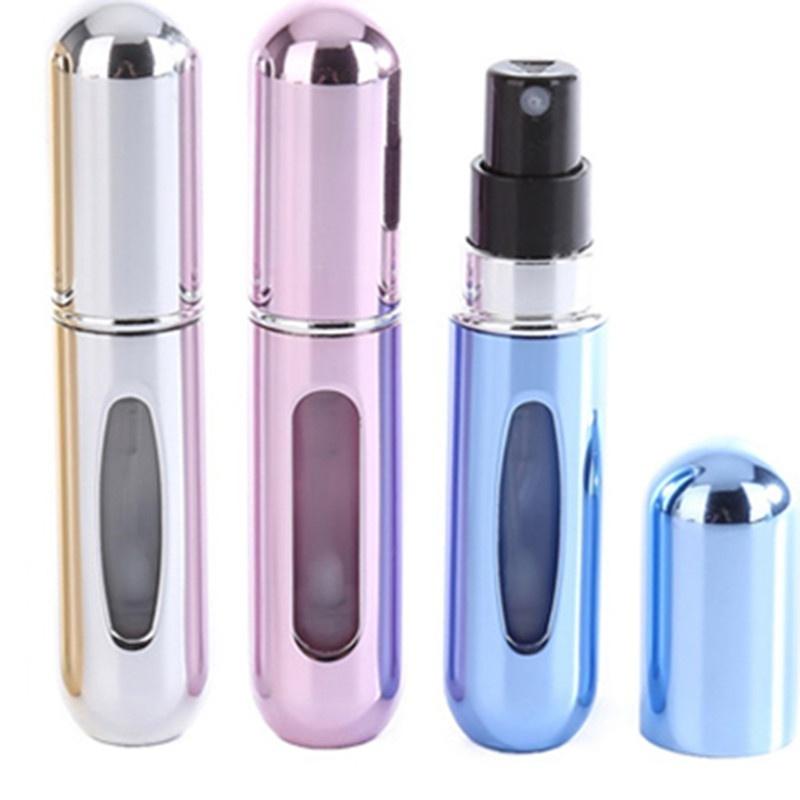 10Colors Portable Mini Empty Refillable Perfume Atomizer Bottle Travel Scent Pump PortableSpray Case