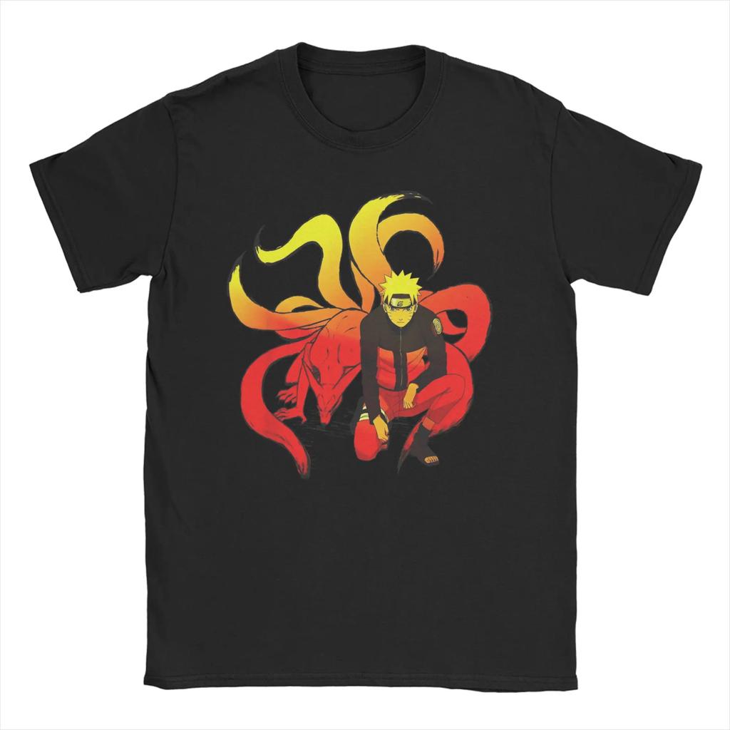 Ninja Under The Sun Unisex T Shirt Narutoes Akatsuki Pein Japan Anime Tees Round Collar Tshirt Pure Cotton Gift Idea Clothing