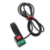 2 In 1 Motorcycle Handlebar Switch Multifunctional Forward Reverse Horn Button Switch for Scooter 1.5 M Cable