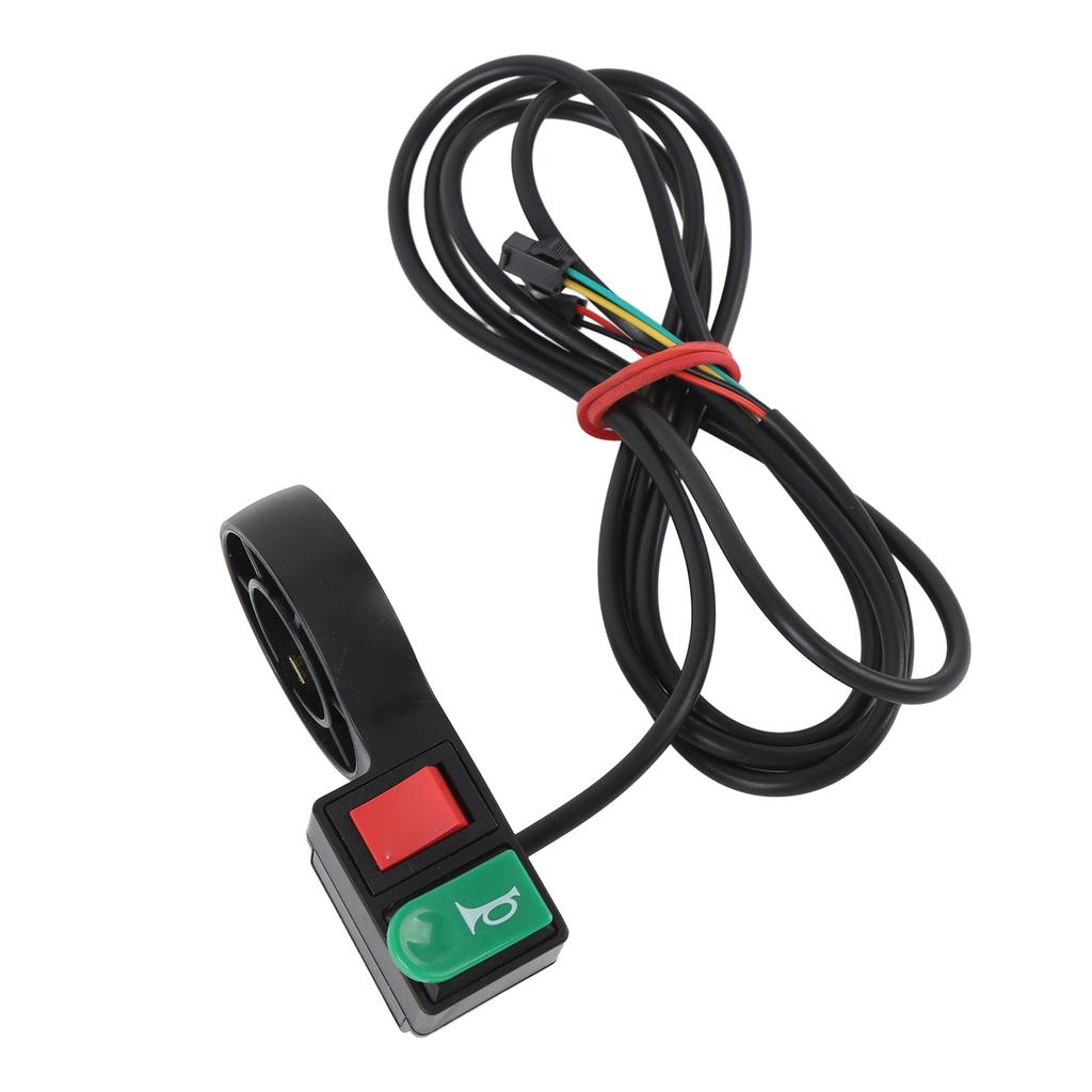 2 In 1 Motorcycle Handlebar Switch Multifunctional Forward Reverse Horn Button Switch for Scooter 1.5 M Cable