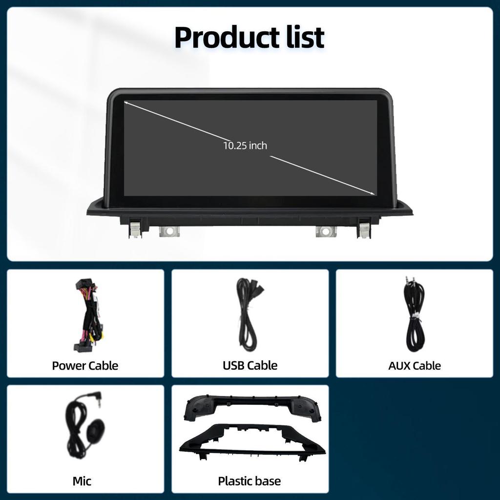 10.25" Smart Control Screen & Audio System for BMW 1 Series F48/F49