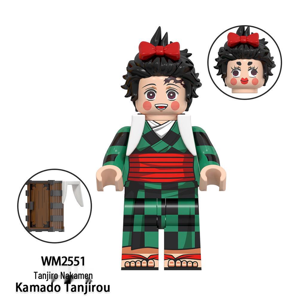 Demon Slayer Building Block Minifigures: WM61167, WM6137, WM6168, WM6162