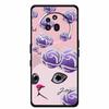 3D Prägehülle Für Nothing Phone 3A Pro Hülle 3 A Pro Hülle Blumen Schwarzes Silikon Weiche Rückabdeckung Für Nothing Phone3A Pro Hülle