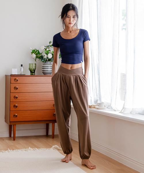 MOREOUT Women'S Yoga Wear Dew Band Pants 5Pp5585