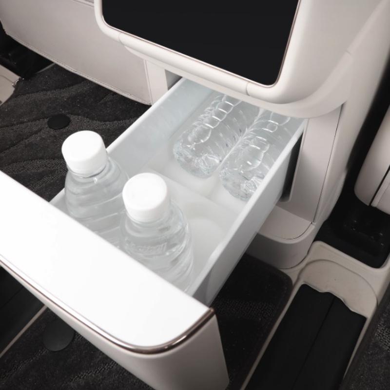 For Lynk Co 900 2025 Interior Refrigerator Protective Pad Silicone Anti-dirty Storage Pad Auto Modified Accessories