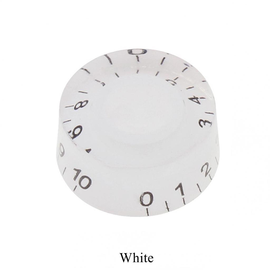 Top Hat Speed Volume Tone Control Knob Fit for LP Electric Guitars Bass, 4 Colors Guitar Replacement Volume Button