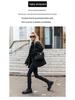 Mona Martin 2025 Damen Chelsea Mid-Calf Stiefel - Herbst/Winter, mit Samt, dicksohlig, Übergröße 41-43