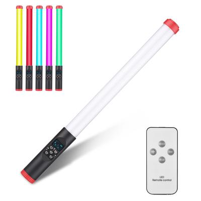 Portable Handheld RGB Tube Light LED Light Wand IPX8 30M Waterproof 3000K-6000K Dimmable 5 Lighting