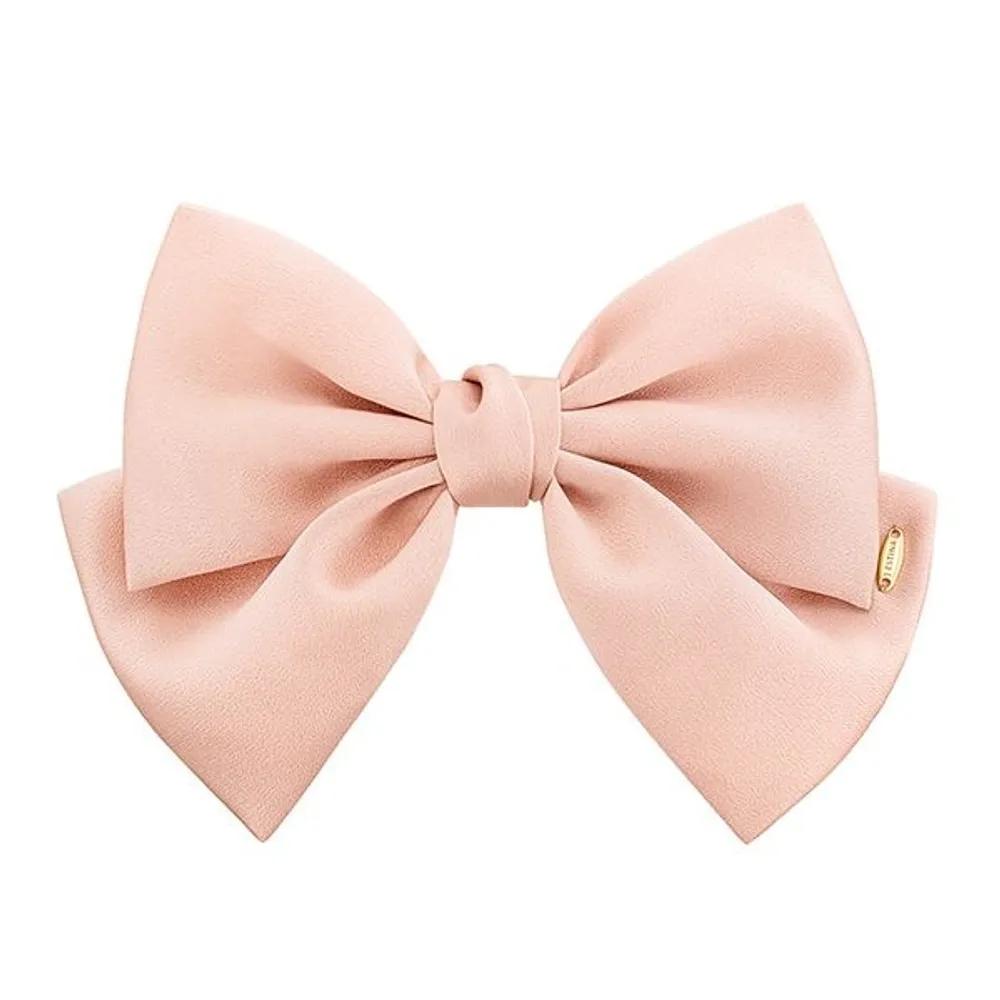 LALA J Satin Ribbon Hairpin - Pink (JALJHP3BS804FA000)