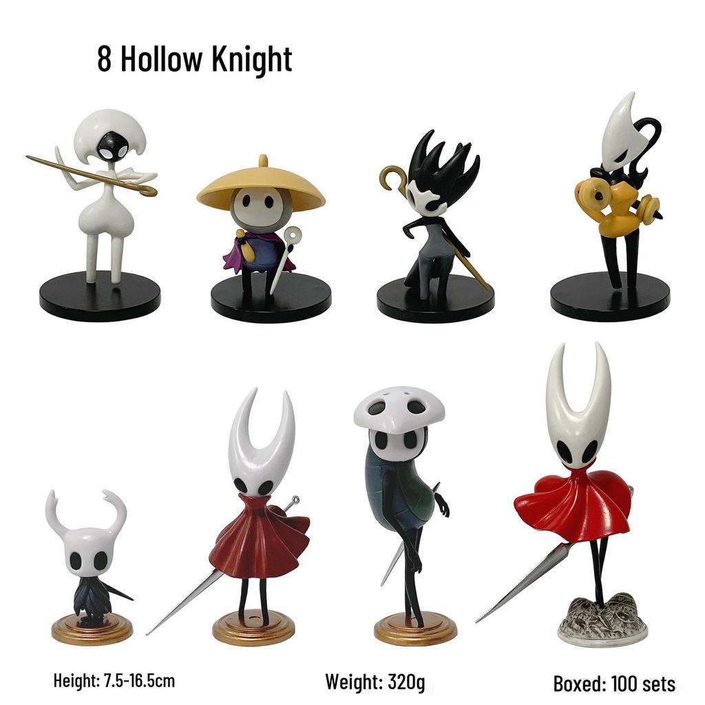 Hollow Knight Battle Edition: Pale Hornet & Quirrel Figurine Set