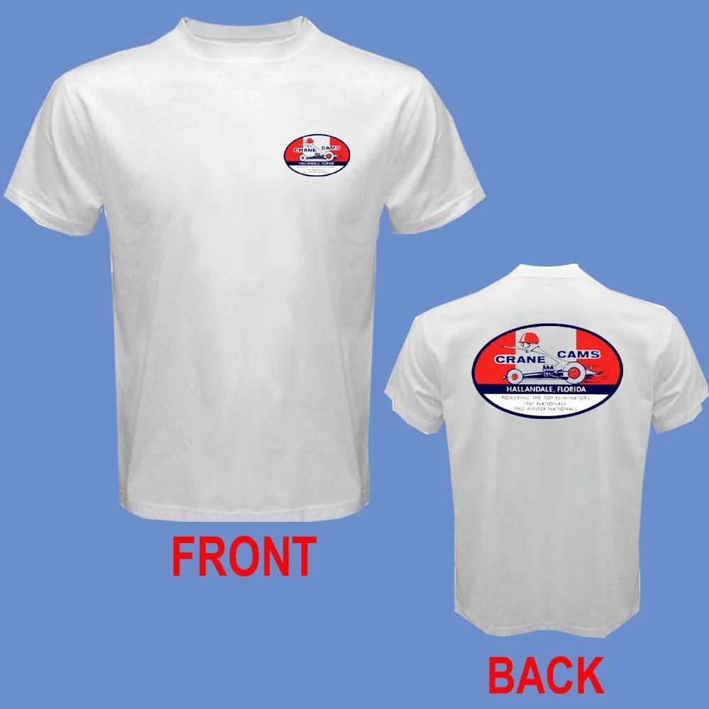 

Crane Cams Retro Style Men s T-Shirt Women s Tee Top Unisex White Size S-5XL 3XL