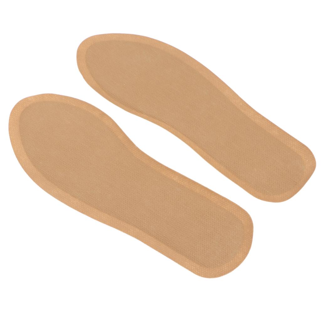 10 Pairs Insole Foot Warmers Disposable Long Lasting Safe Wormwood Heating Foot Insole for Women 36‑39