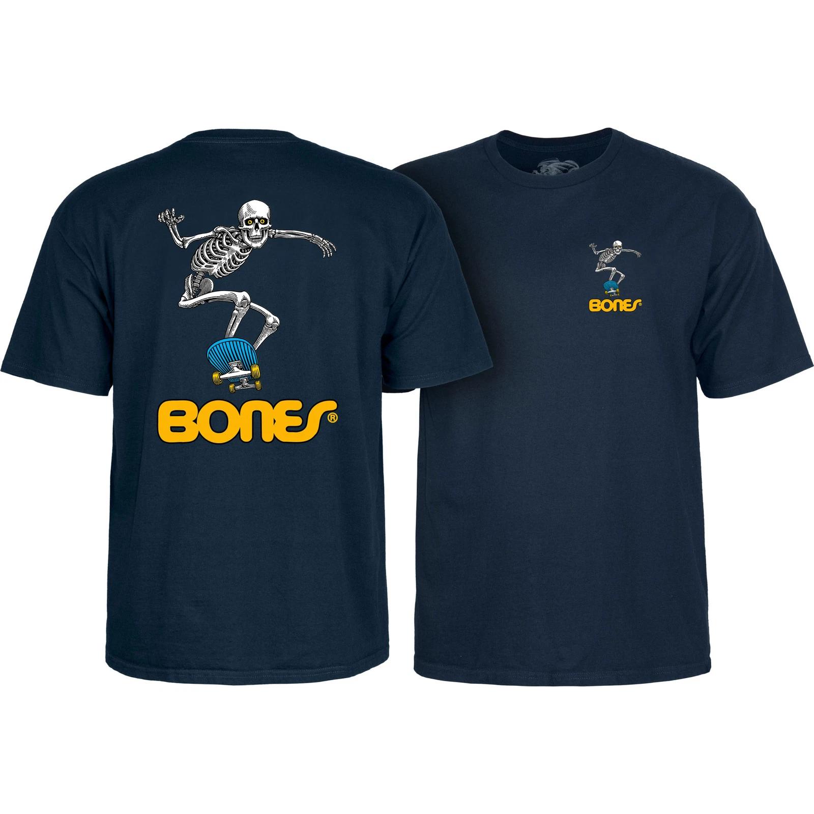 Powell Peralta Skateboard Shirt Skateboard Skeleton 2 Navy M
