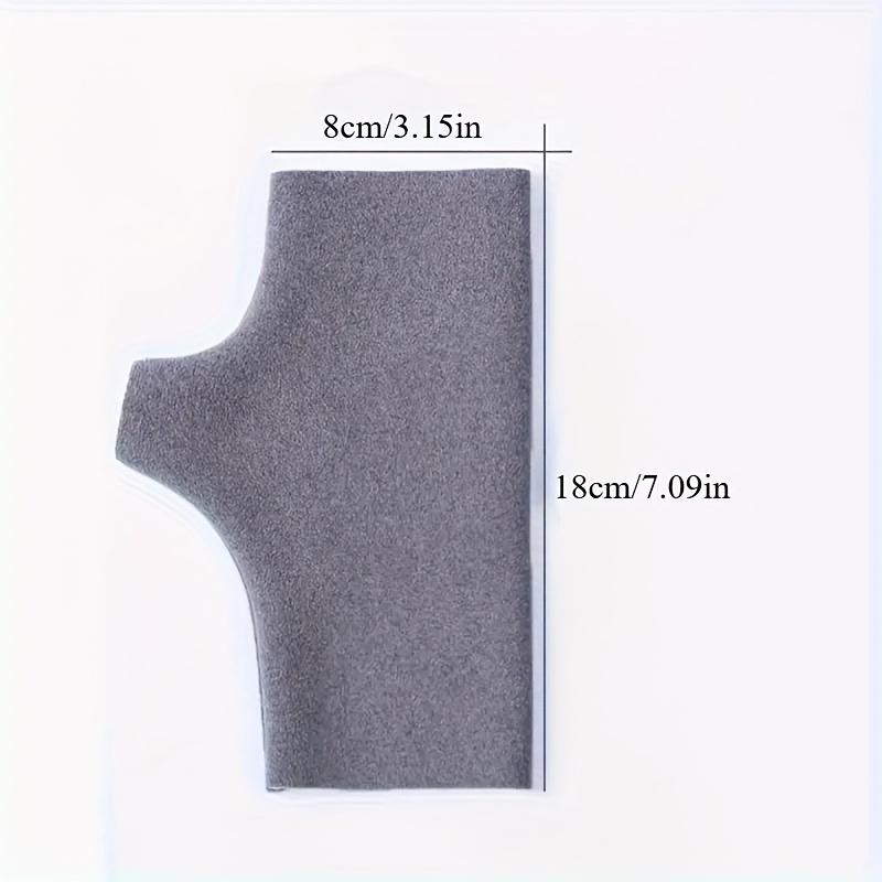 1 Pair German Velvet-Like Touchscreen Gloves - Winter Warm Half-Finger Fingerless Glove,Soft Palm for Smartphones/Tablets