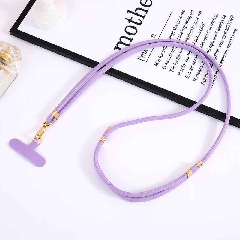 Adjustable Nylon Crossbody Phone Lanyard: Wearable As a Shoulder Bag Accessory with Anti-Lost Rope.