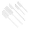 5pcs Wax Spatula Set Silicone Reusable Waxing Stirrer Applicator Multifunctional Wax Sticks for Home Salon Use