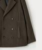 Anytime Loreak Anemone Pea Coat - Cocoa