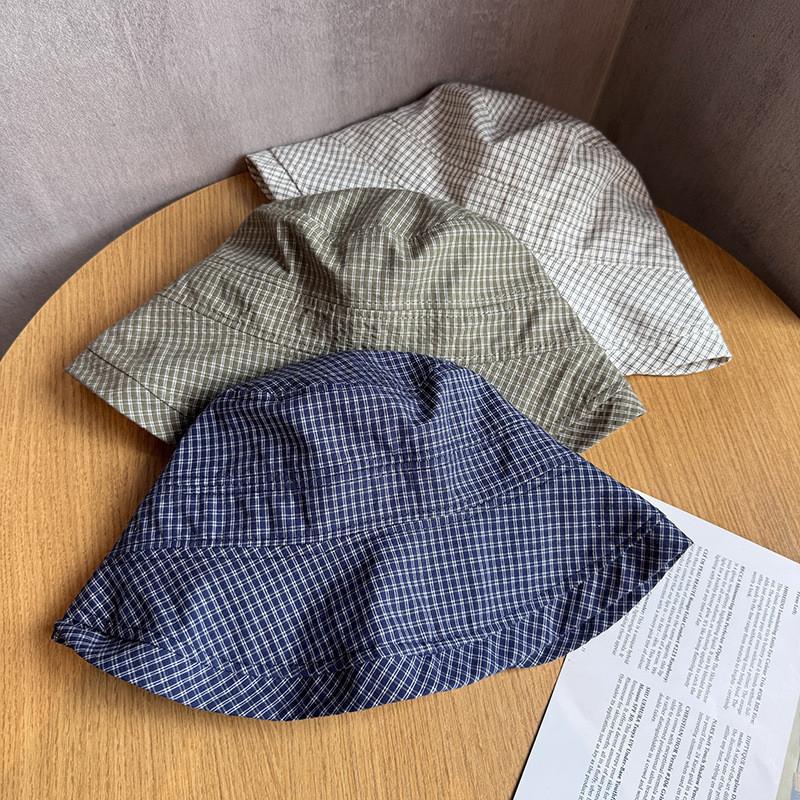 Korean Style Sweet Faceshaping Fisherman Hat With Large Brim For Sunblock