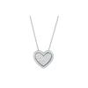 Swarovski Cupid Zweifarbiges Herz Kristall Halskette Damen Halskette 5118810