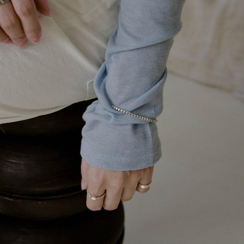 Retro Finger Narrow Bangle_SB307