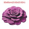 Soft Flower Carpet Non-slip Bathroom Floor Mat Peony Floor Mat  for Living Room Tea Table Bedside