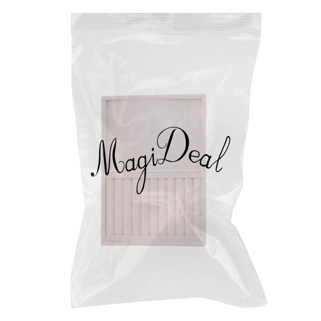 

Кольцо Серьги Ожерелье Дисплей Ювелирных Изделий Органайзер Коробка Лоток Витрина Держатель Три цели