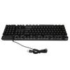 Gaming Keyboard Wired 104 Keys Ergonomic Backlight USB Keyboard for for Home Office Laptop Work GamingBlack