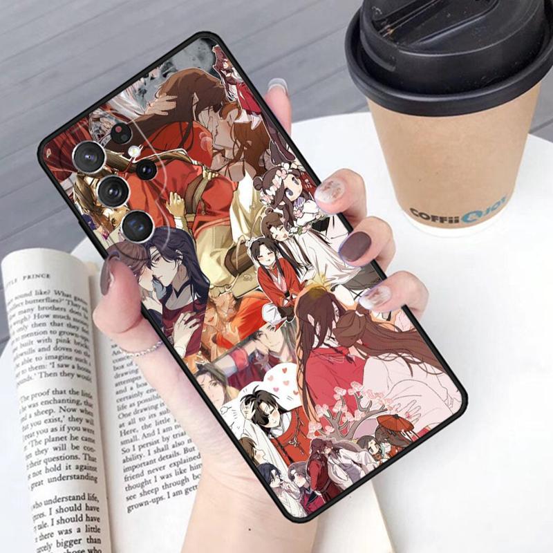 TGCF Tian Guan Ci Fu phone case Cover For Samsung Galaxy S24 S25 Ultra S21 S22 Ultra S10E Note 10 Plus Note 20 FE S23