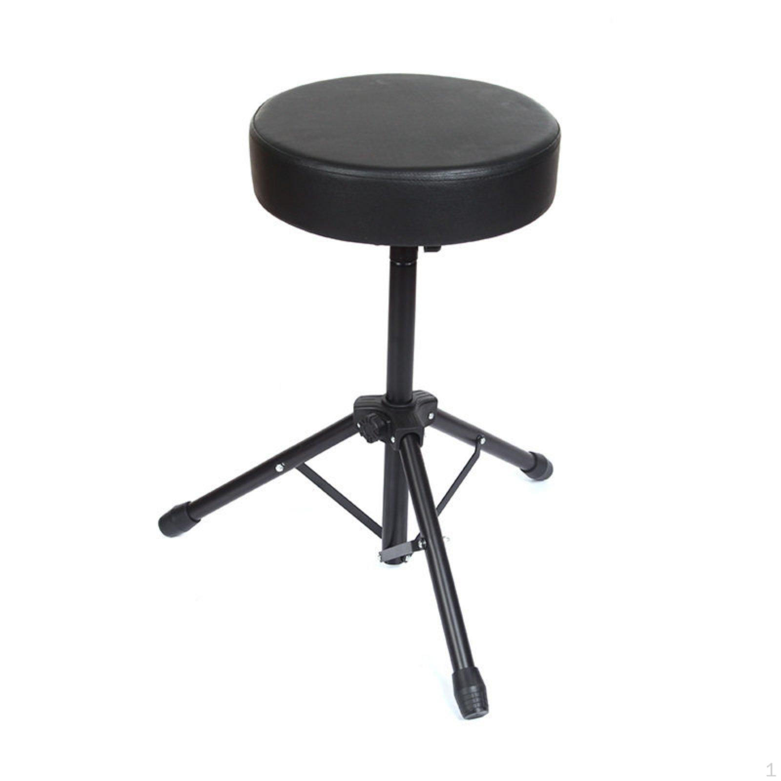 Drum Throne Padded Seat Adjustable Stool Height