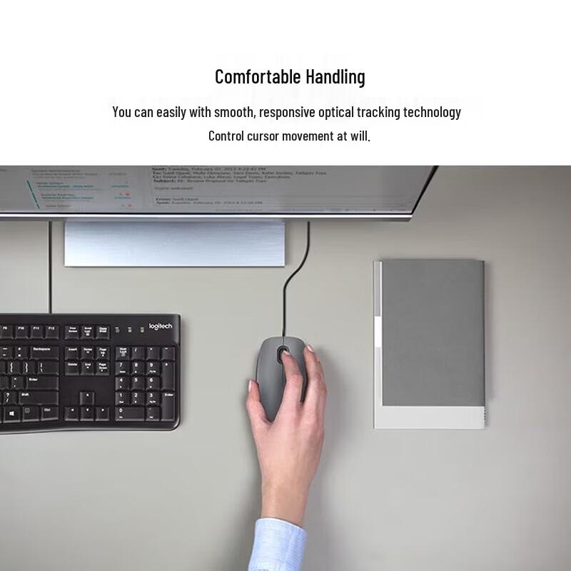 Logitech M111 Wired Silent Mouse