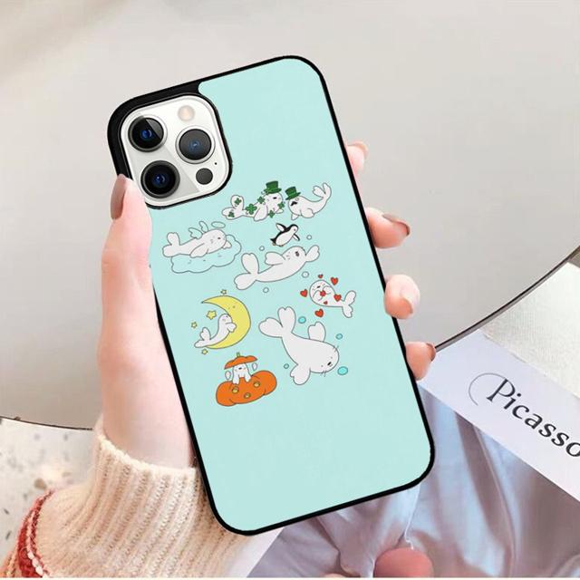 Baby Seals Phone Case Back Cover for iPhone 17 Air 16 15 14 13 11 12 Pro Max Plus Shell Coque