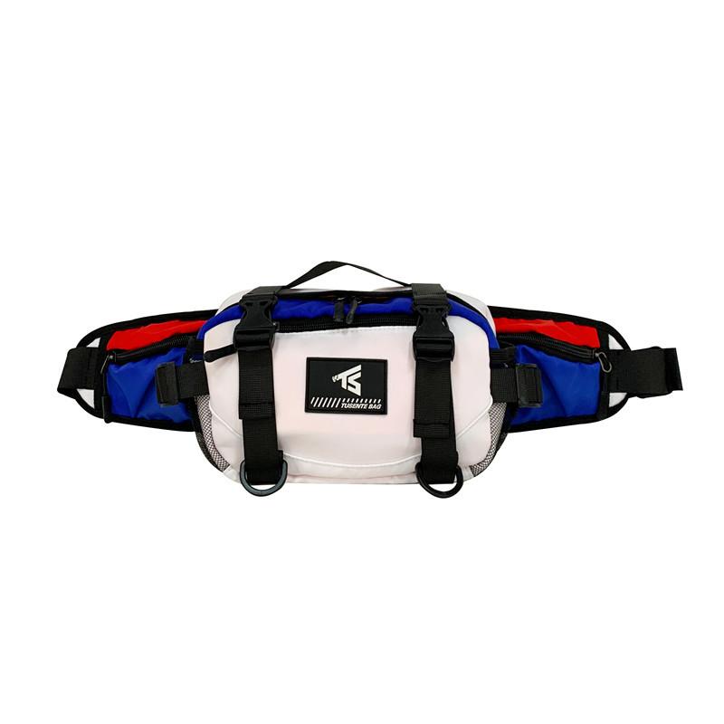 

Multifunction Sport Hip Hop Punk Crossbody Bag Men Women Techwear Waterproof Fanny Pack Street Casual Single Shoulder Chest Bag