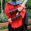 Medieval Arm Bracers for Adult Antique Arm Guards Cosplay Party Costume Carnivals Arm Gauntlets Photography Armwear