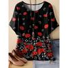 Daily Breathable Top Women's Versatile Short Sleeve Fashion Breathable T-Shirts Women’s