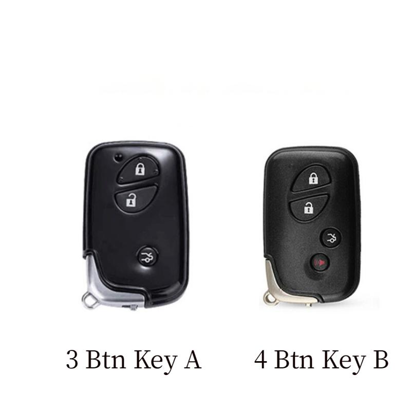 4 Buttons Carbon Abs Car Key Case Cover Fob For Lexus Gs430 Es350 Gs350 Lx570 Is350 Rx350 Is250 Key Shell