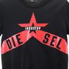 Diesel Short Sleeve T-shirt XS Black Men's Used