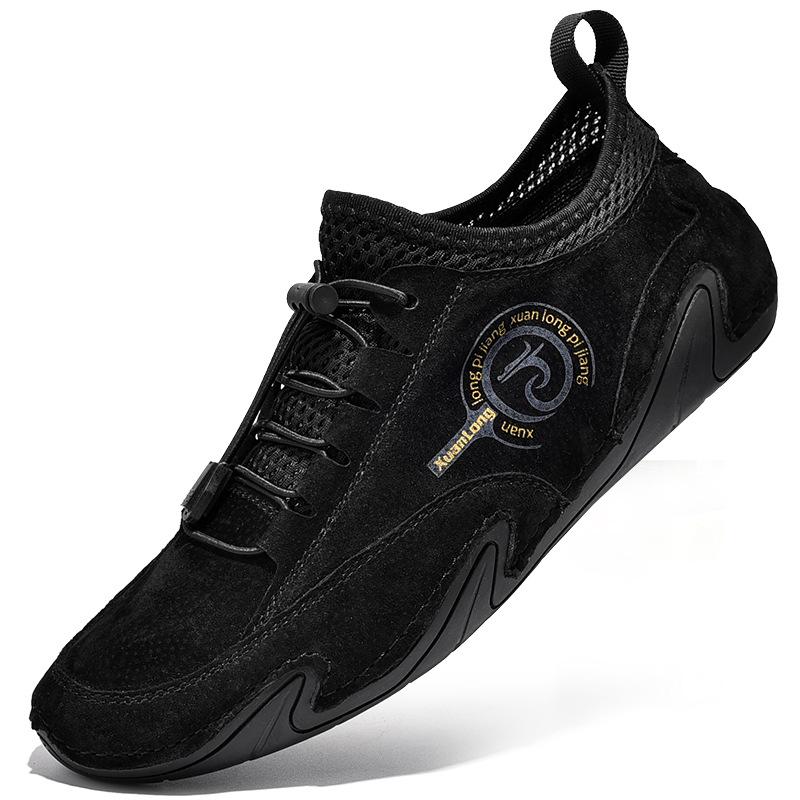 Spring and summer 2025 hot-selling new large-size men's casual breathable Doudou shoes popular octopus men's shoes