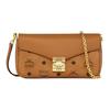MCM Tracy Visetos Mini Shoulder Bag Women Shoulder Bag Cognac MWRGSXT01CO001