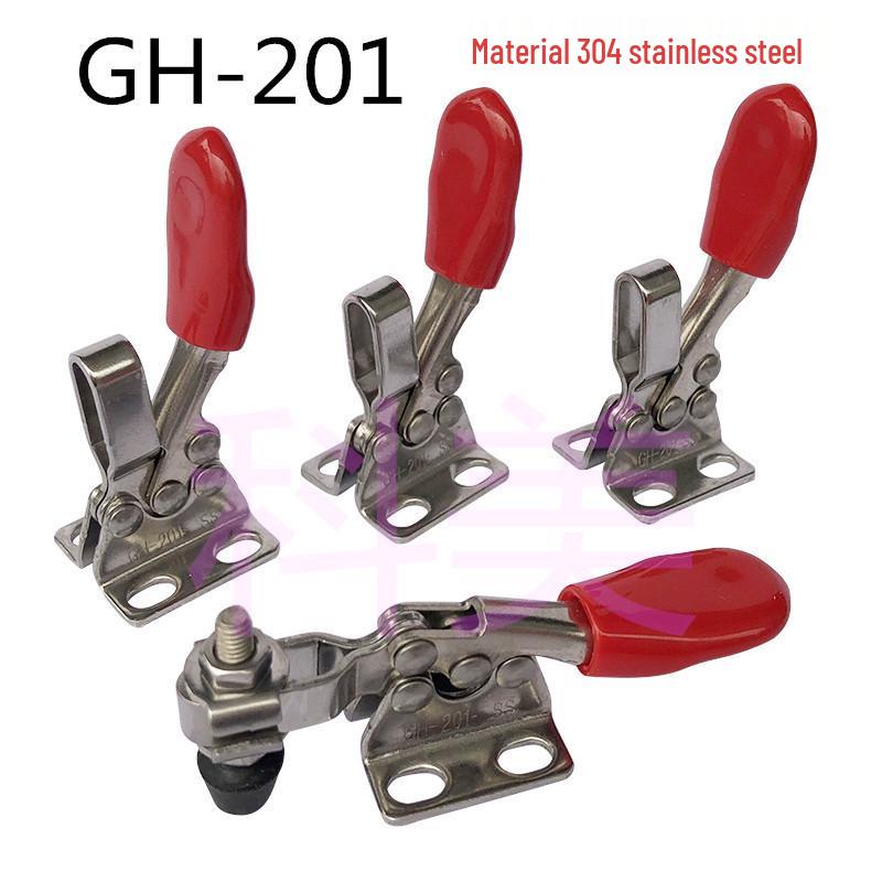 Quick Clamp GH201: Stainless Steel 201A Pliers, 201B Collet, 201C Fixture, 225D Toggle Clamp