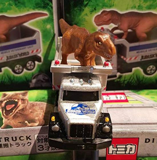 Official USJ Tomica Jurassic World Dinosaur Transport Truck Released in 2019 at Universal Studios [JURASSIC WORLD]