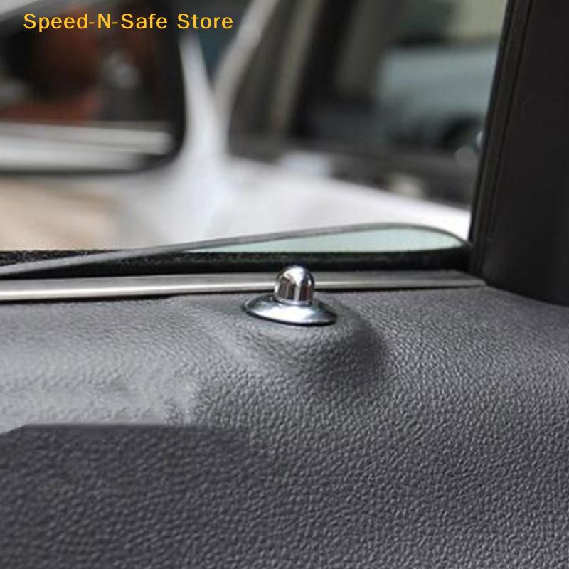 Car Door Lock Stick Pin Cap Trim For Cruze Trax Malibu For Car Modification Aluminum Alloy Electroplated Door Handle