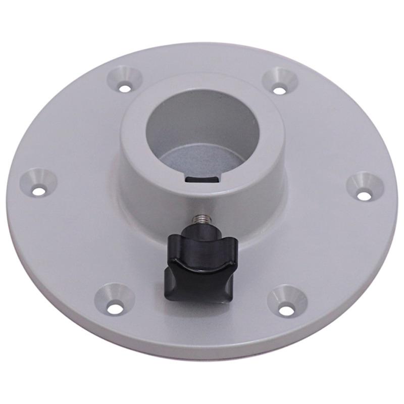 Noga Stołu do Kampera Stojak Stołu Noga Podstawy Stołu 460 do 700 mm Regulowana Obrotowa o 360° do Kampera Łodzi Jachtu Domu