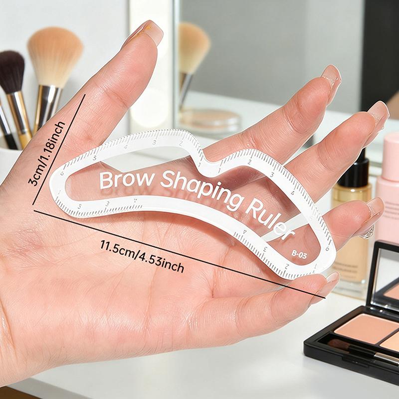 1PC Brow Mapping Ruler Eyebrow Shaping Ruler 1 Minute Fast Drawing Design Brow Easy Tool Microblading Permanent Mekup Stencils
