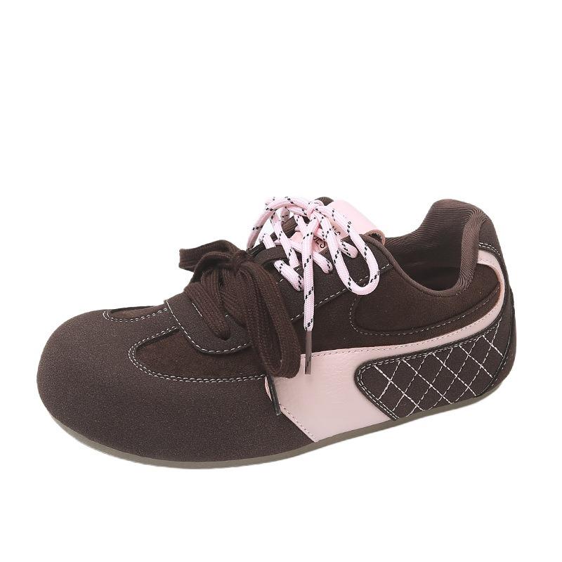 New Female Spring Student Sports Running Casual Shoes Platform