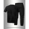 Men's Summer Short Sleeved Set, Casual Sportswear Set, Comfortable and Soft Fabric, Fashionable Style