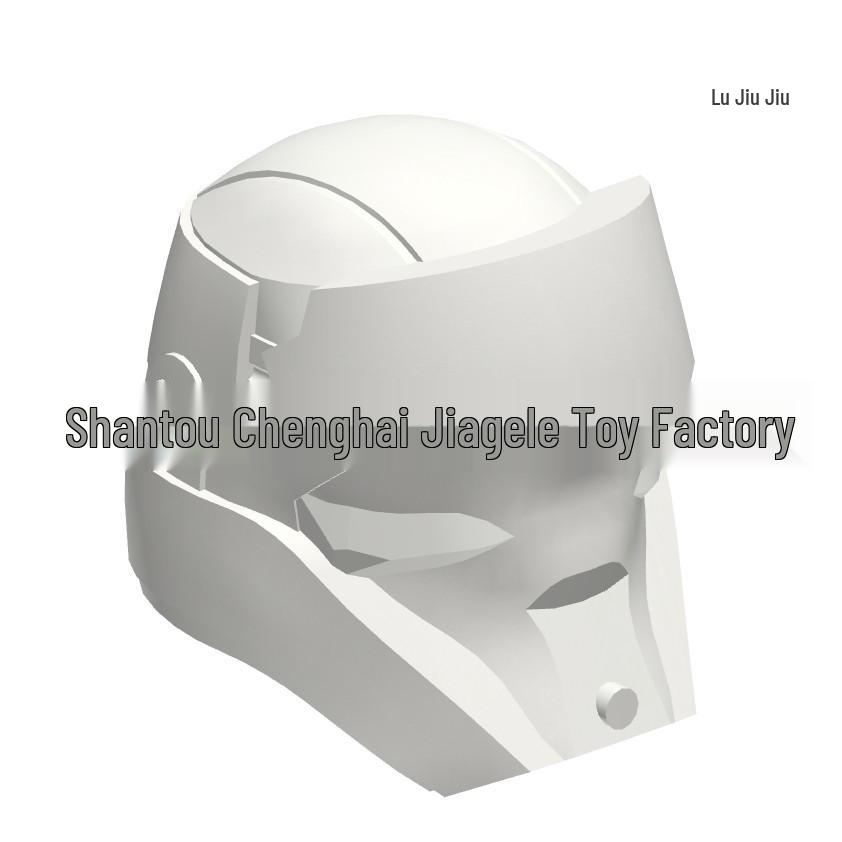 50G Min. Order: High-Quality Building Blocks Compatible Minifigure Helmet 47421