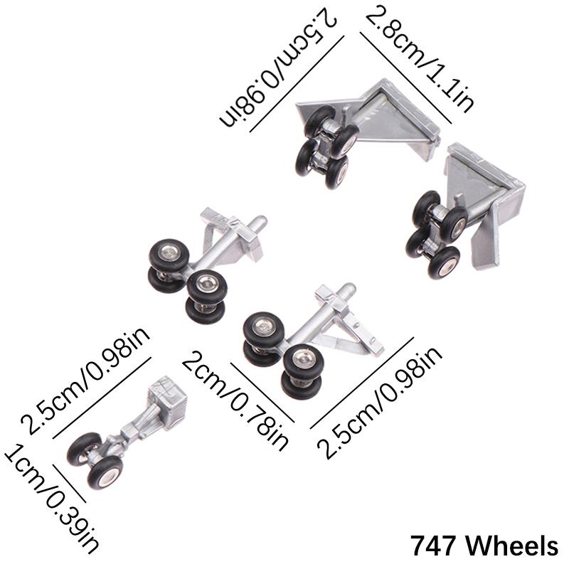 

B747 A380 Самолет Авиалайнер Модель Шасси Колеса И Подставка База Аксессуары Дисплей