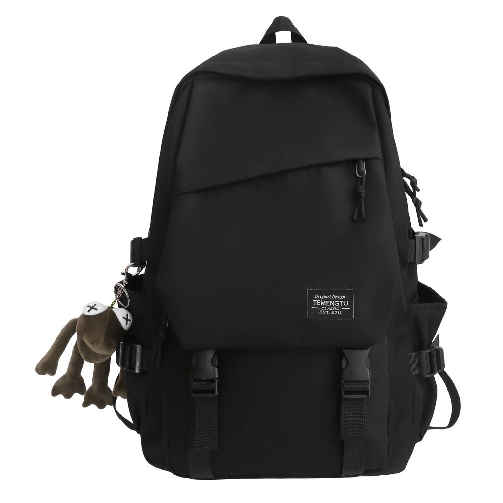 Backpack Men's Leisure Joker Large Capacity Computer Travel Bag New Schoolbags for Female Junior High School Students and High School Students.
